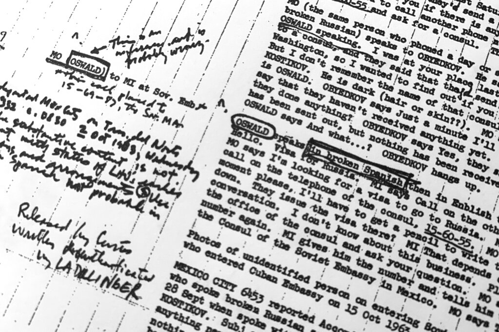 USA: Documents on JFK's Assassination Made Public USA: Documents on JFK's Assassination Made Public