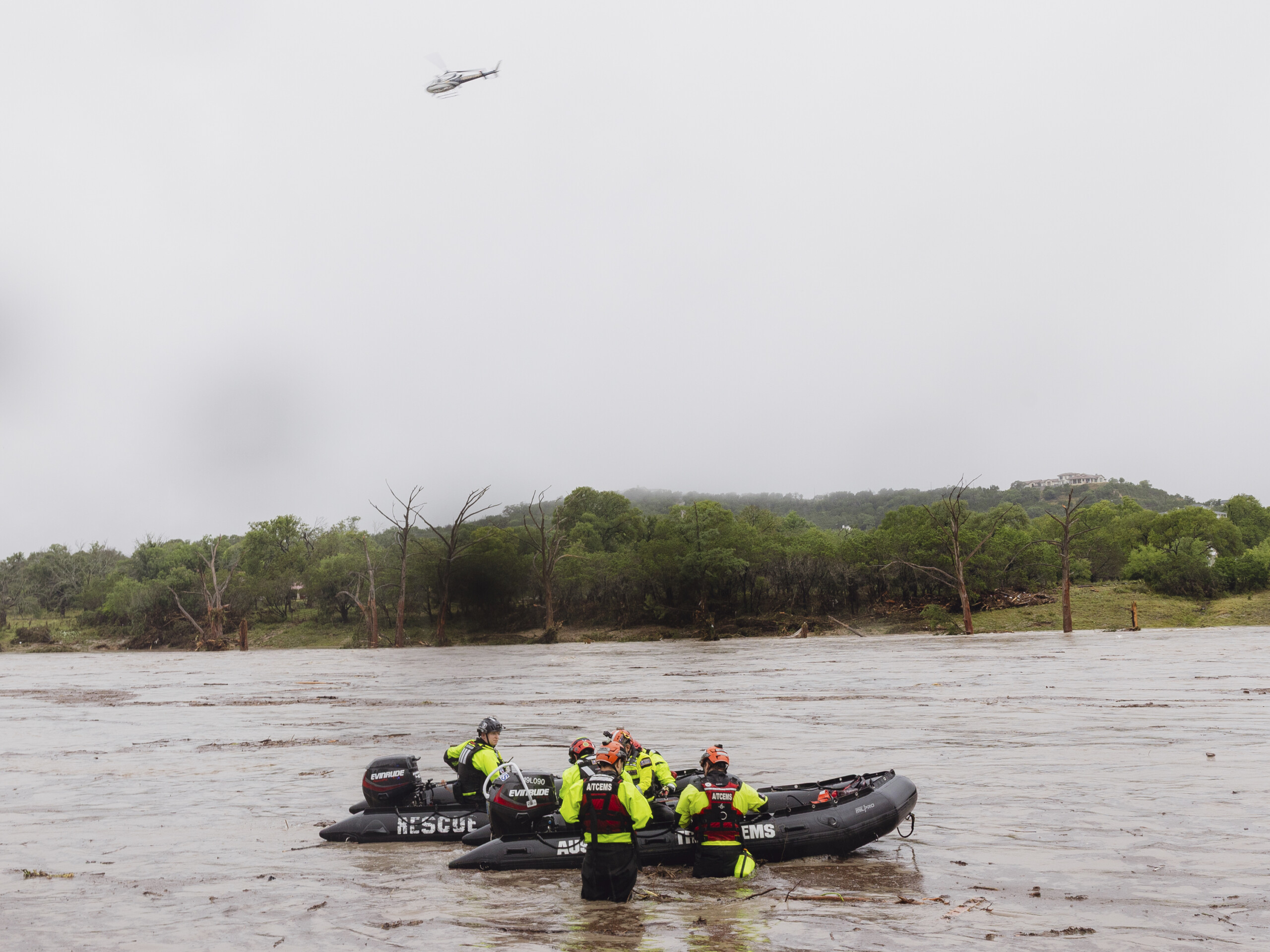 USA, Texas: Authorities say there was no alert system in the flooded are