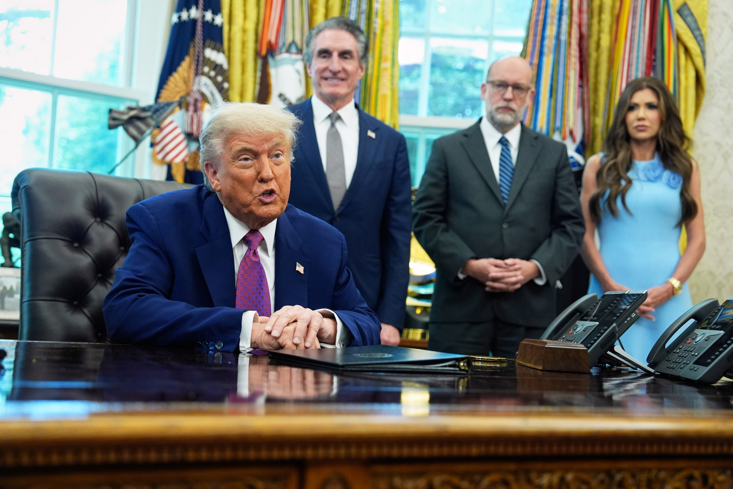 USA, Trump: “If there are protests in Washington on Saturday, the response will be strong”