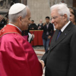 Vatican: Mattarella arrives for meeting with Pope Leo XIV