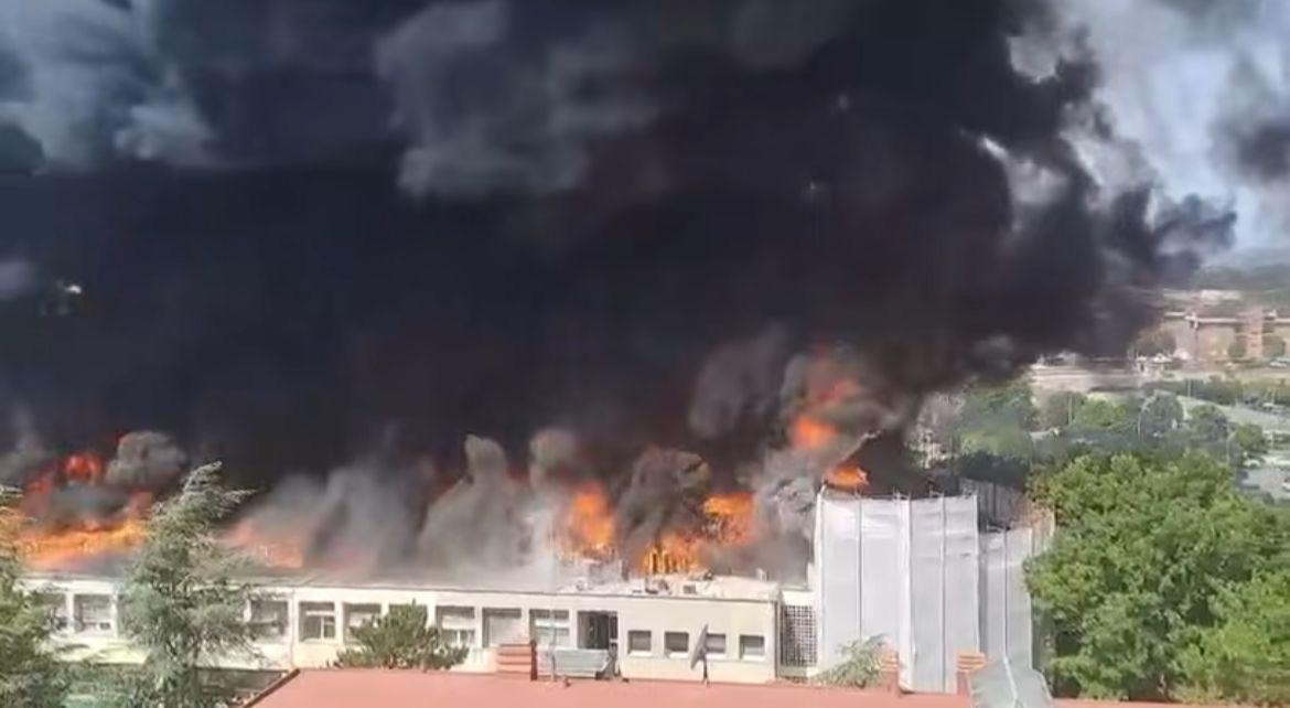 Viterbo: fire at Tuscia University’s Faculty of Agriculture, buildings evacuated