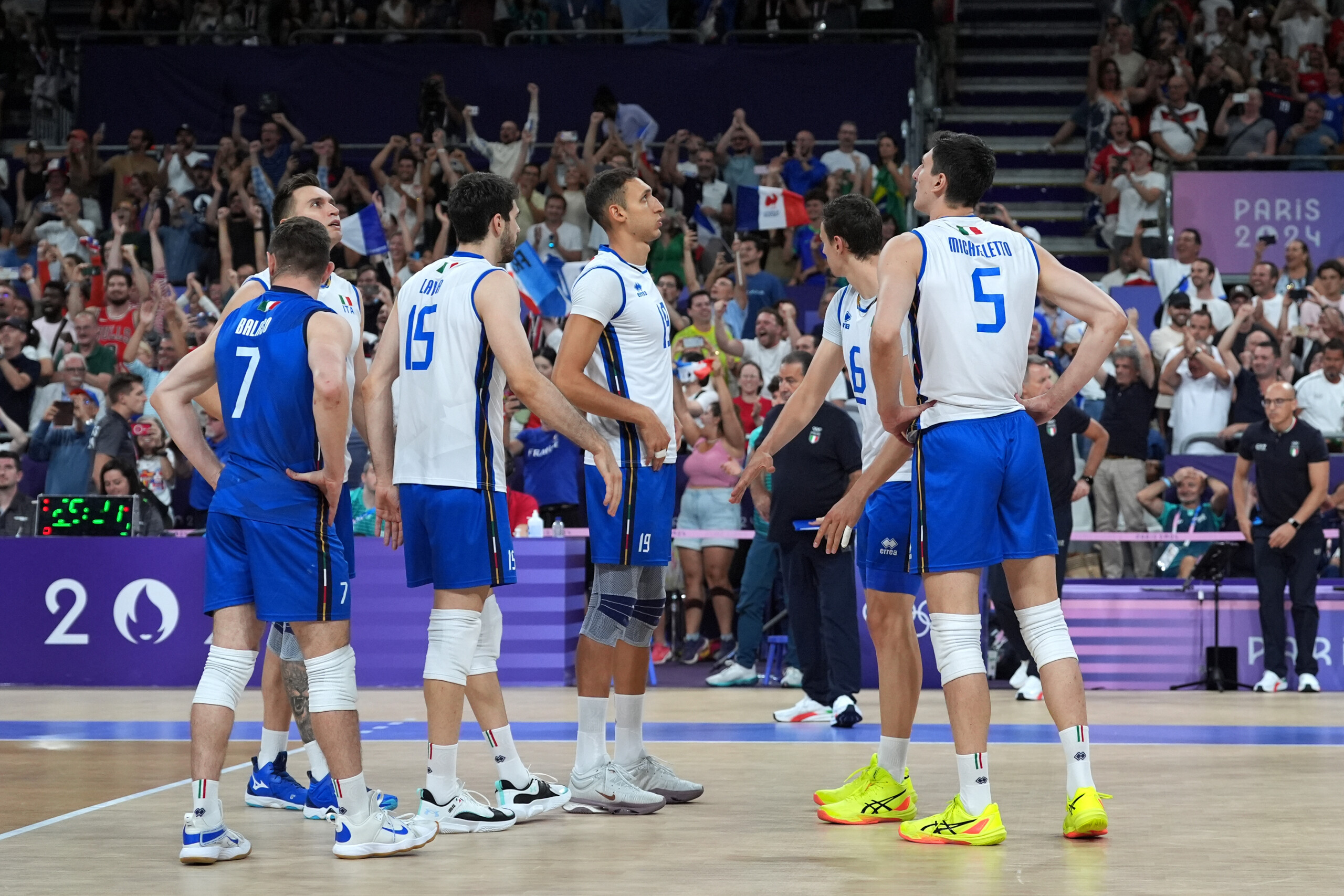 Volleyball: Vnl, Italy fights hard but Brazil wins in tie-break