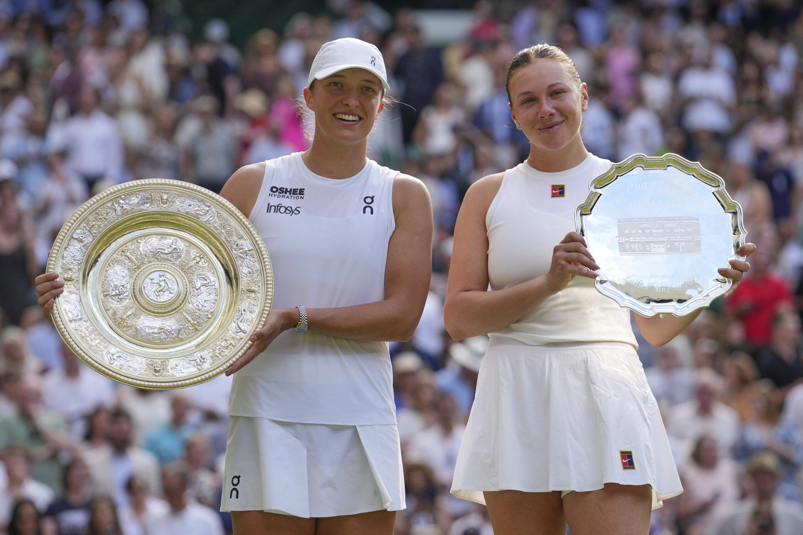 Wimbledon, joy for Swiatek: ‘I never dreamed of winning here, it was too much for me’
