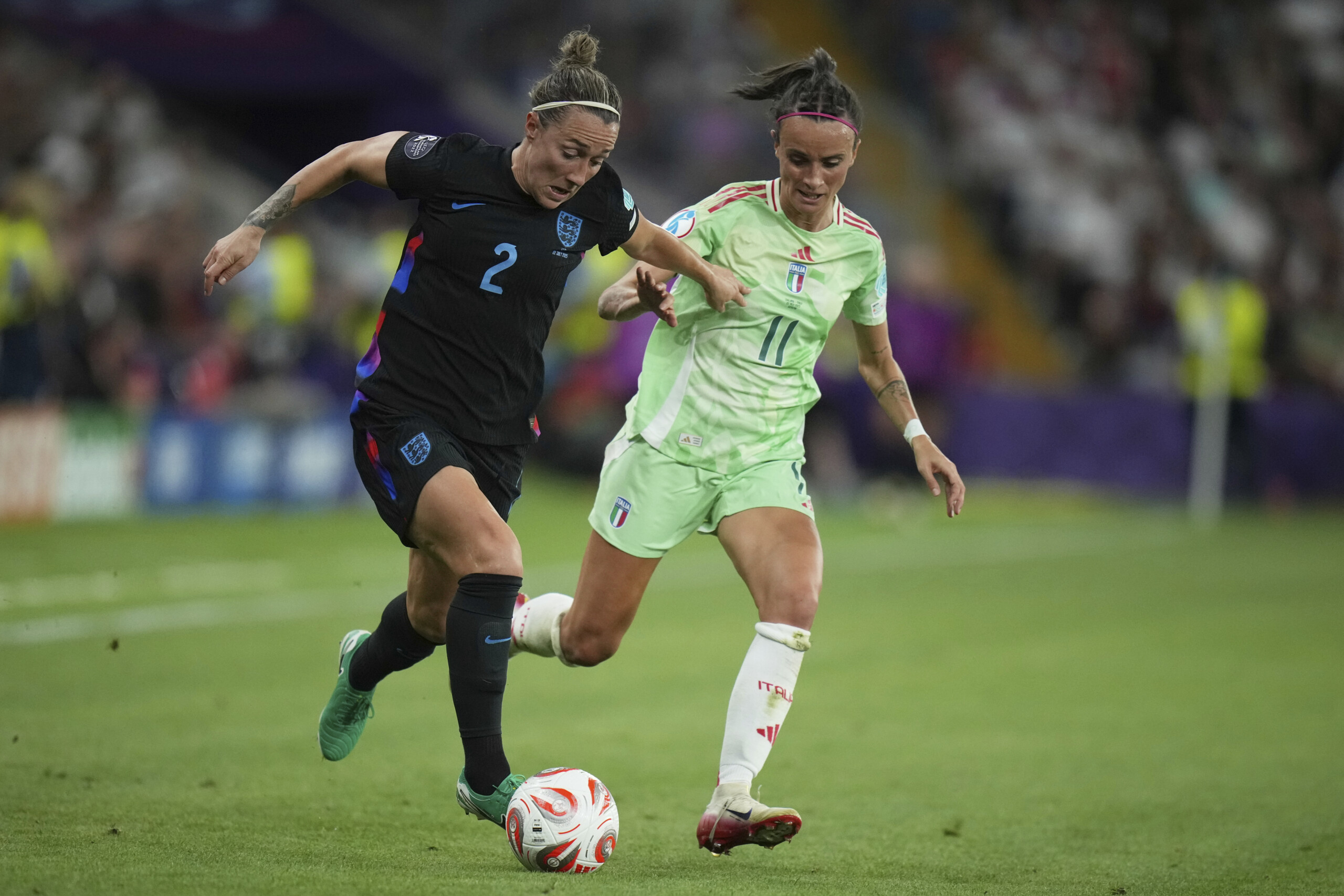 Women's Euro: Italy defeated in extra time, England reach the final