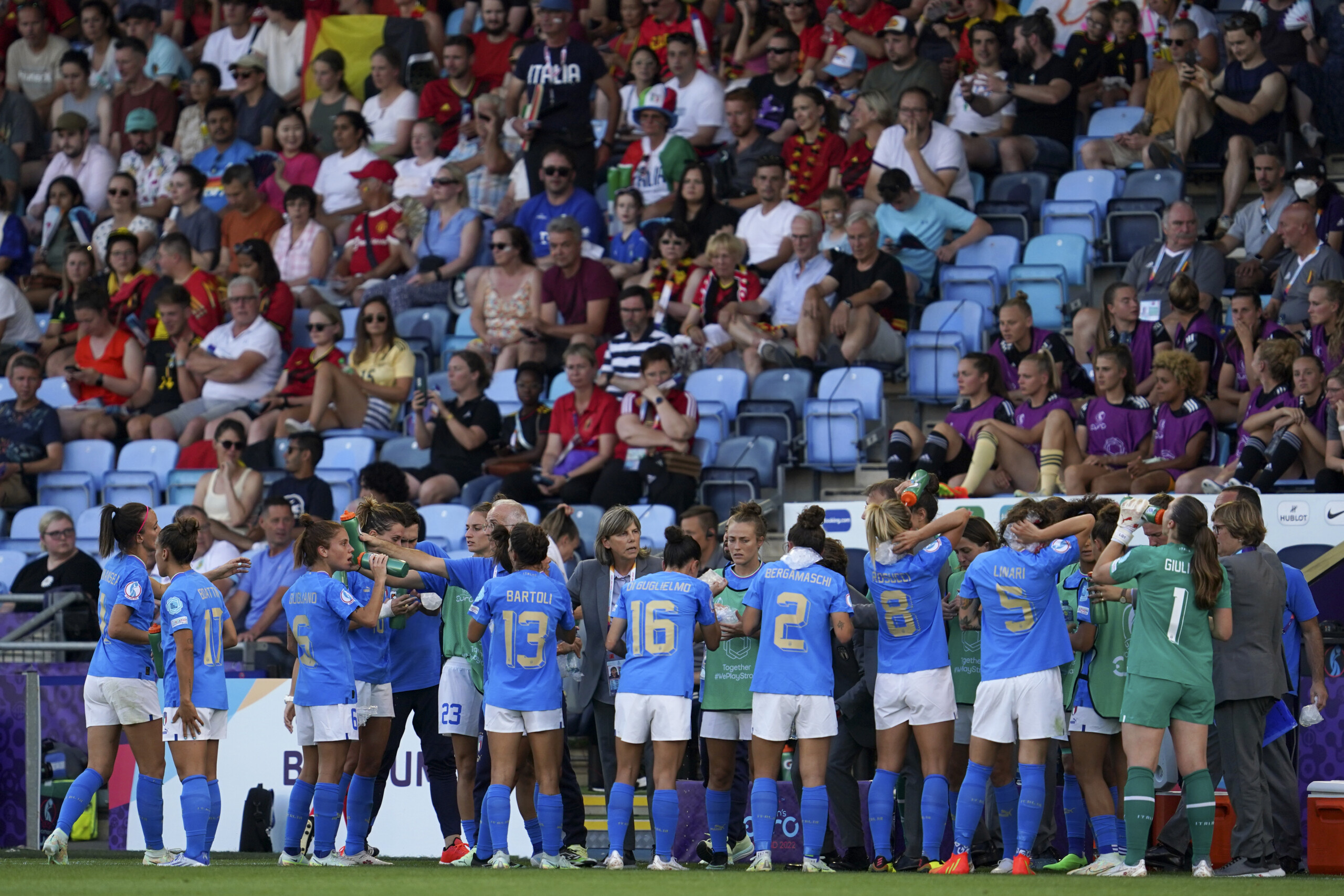 Women's European Championships: Italy kicks off against Belgium on Wednesday