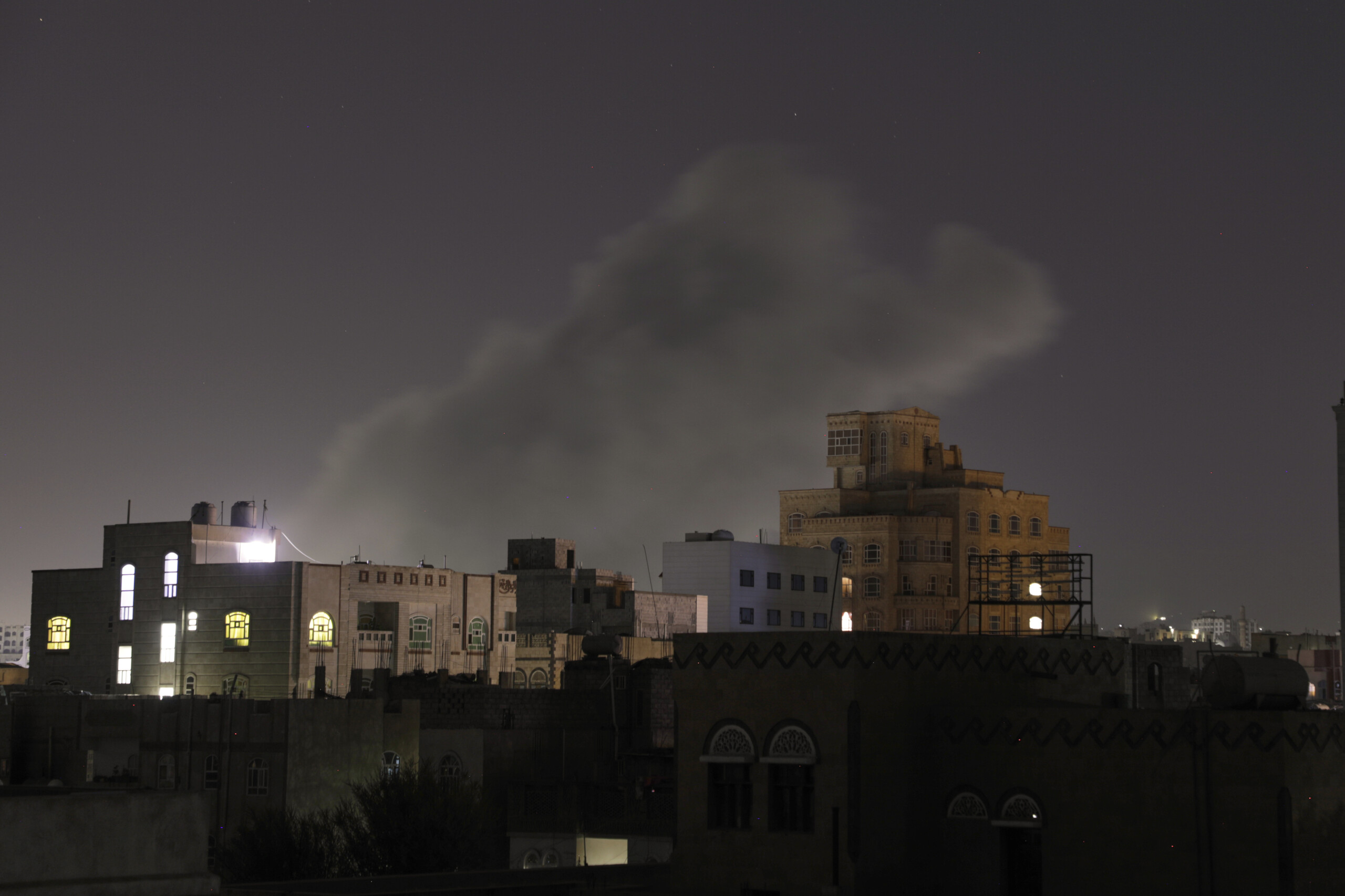 Yemen, Israeli airstrike on Sanaa in response to Houthi Yemen, Israeli airstrike on Sanaa in response to Houthi