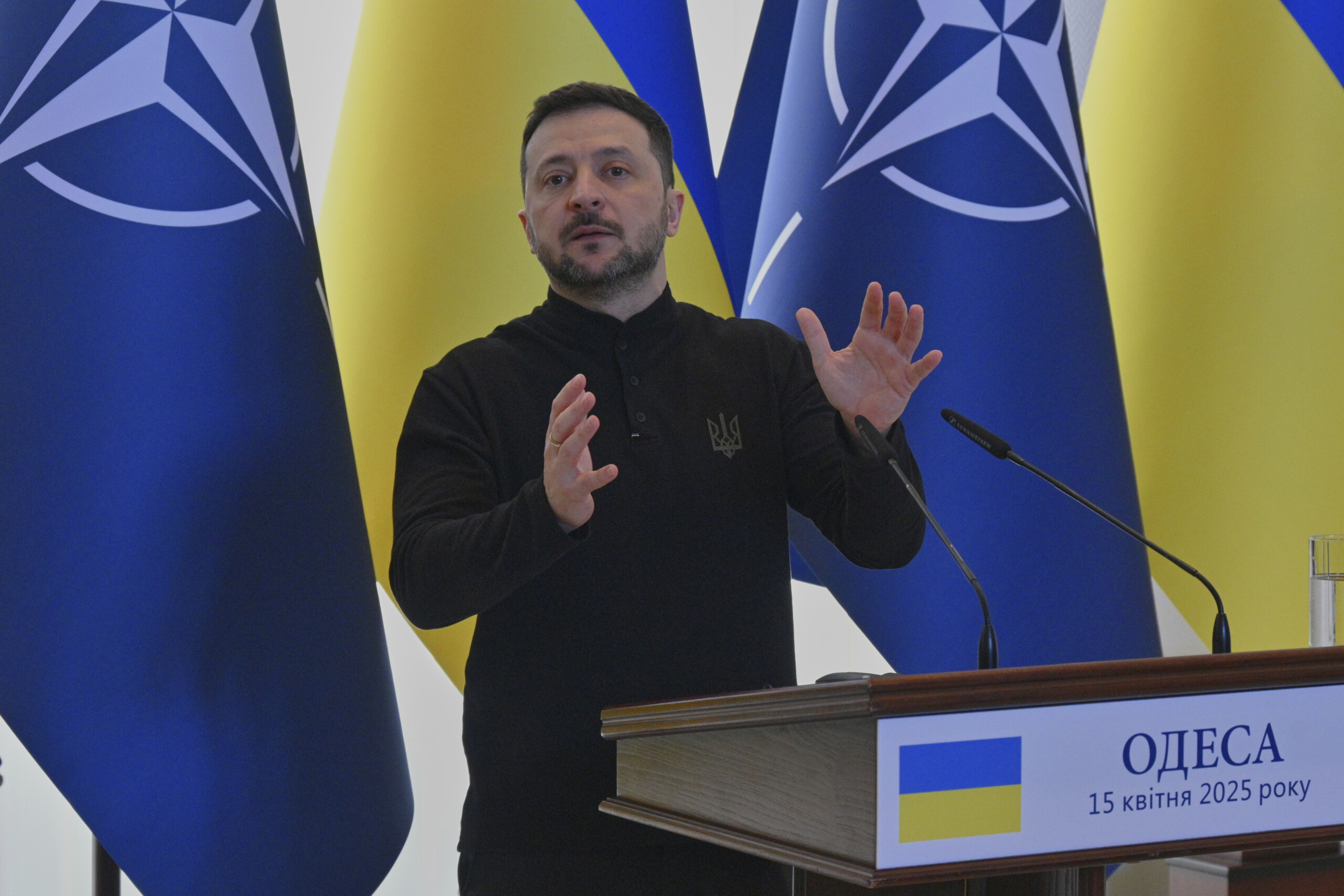Zelensky: ‘Put pressure on Russia, wars are stopped by force’