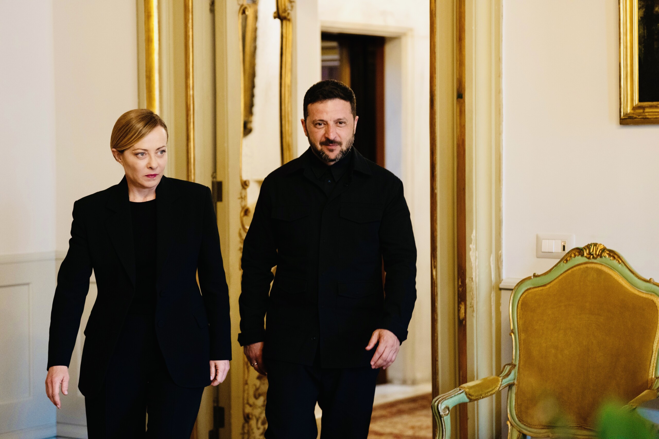 Zelensky Speaks with Meloni: "Discussed Platforms for Talks with Russia"
