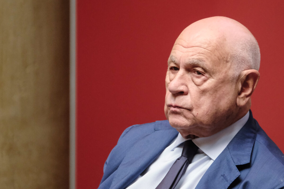 Venice 82, Nordio attends the presentation of the TV series Portobello about Tortora