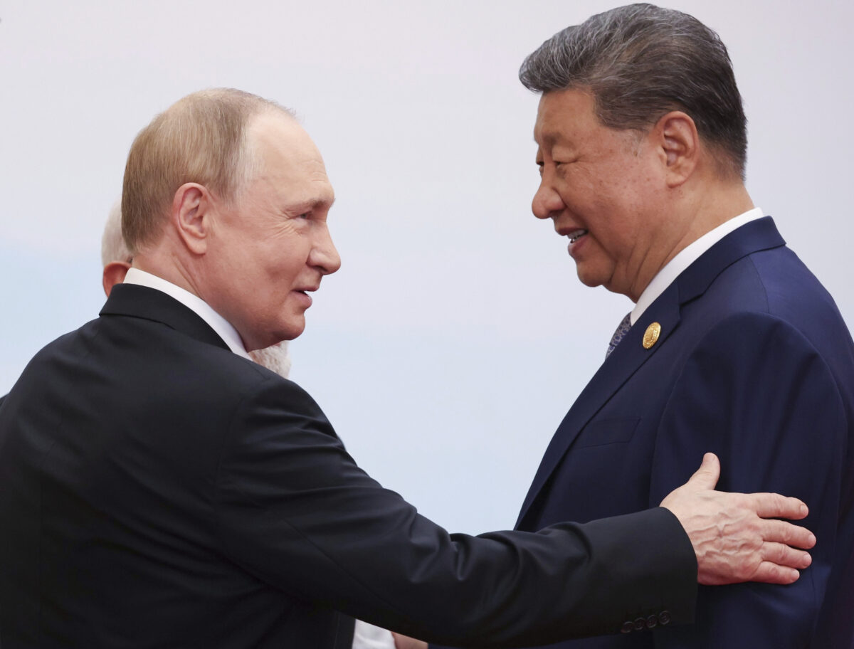 Xi Jinping-Putin bilateral meeting begins in Beijing
