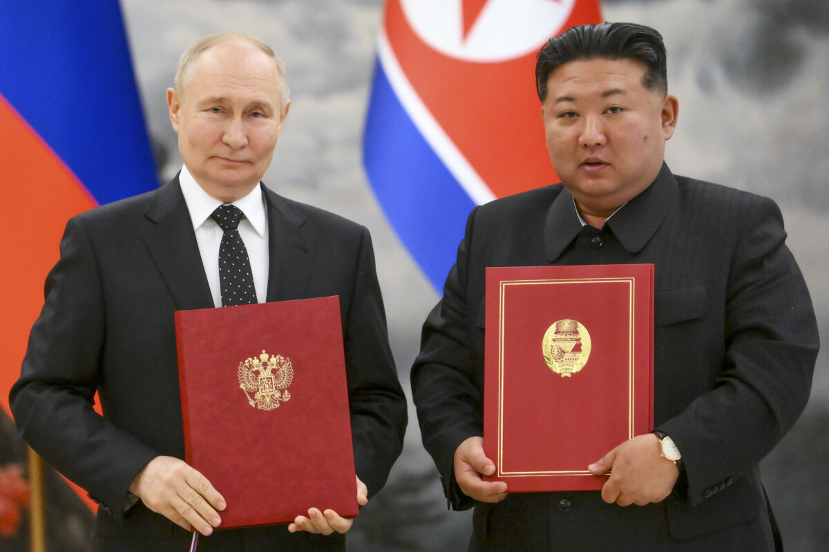 Bilateral meeting between Vladimir Putin and Kim Jong Un in Beijing Bilateral meeting between Vladimir Putin and Kim Jong Un in Beijing