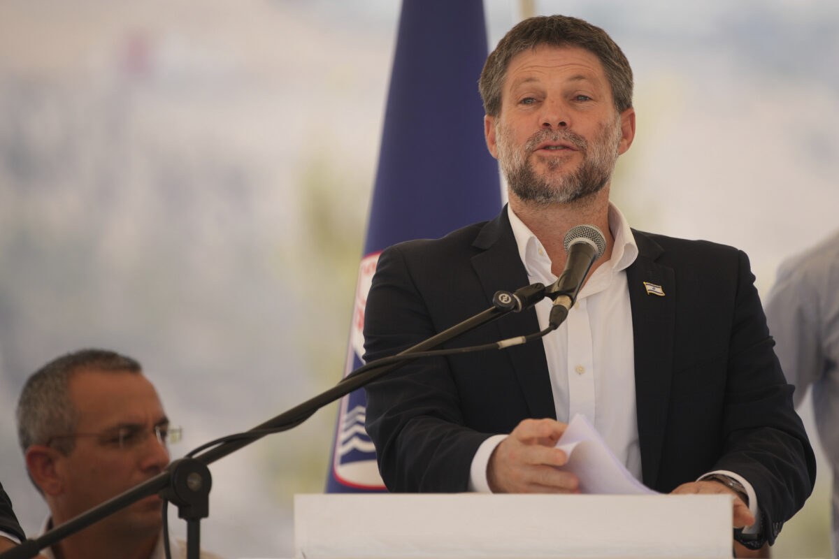 Smotrich presents plan to annex 82% of the West Bank Smotrich presents plan to annex 82% of the West Bank