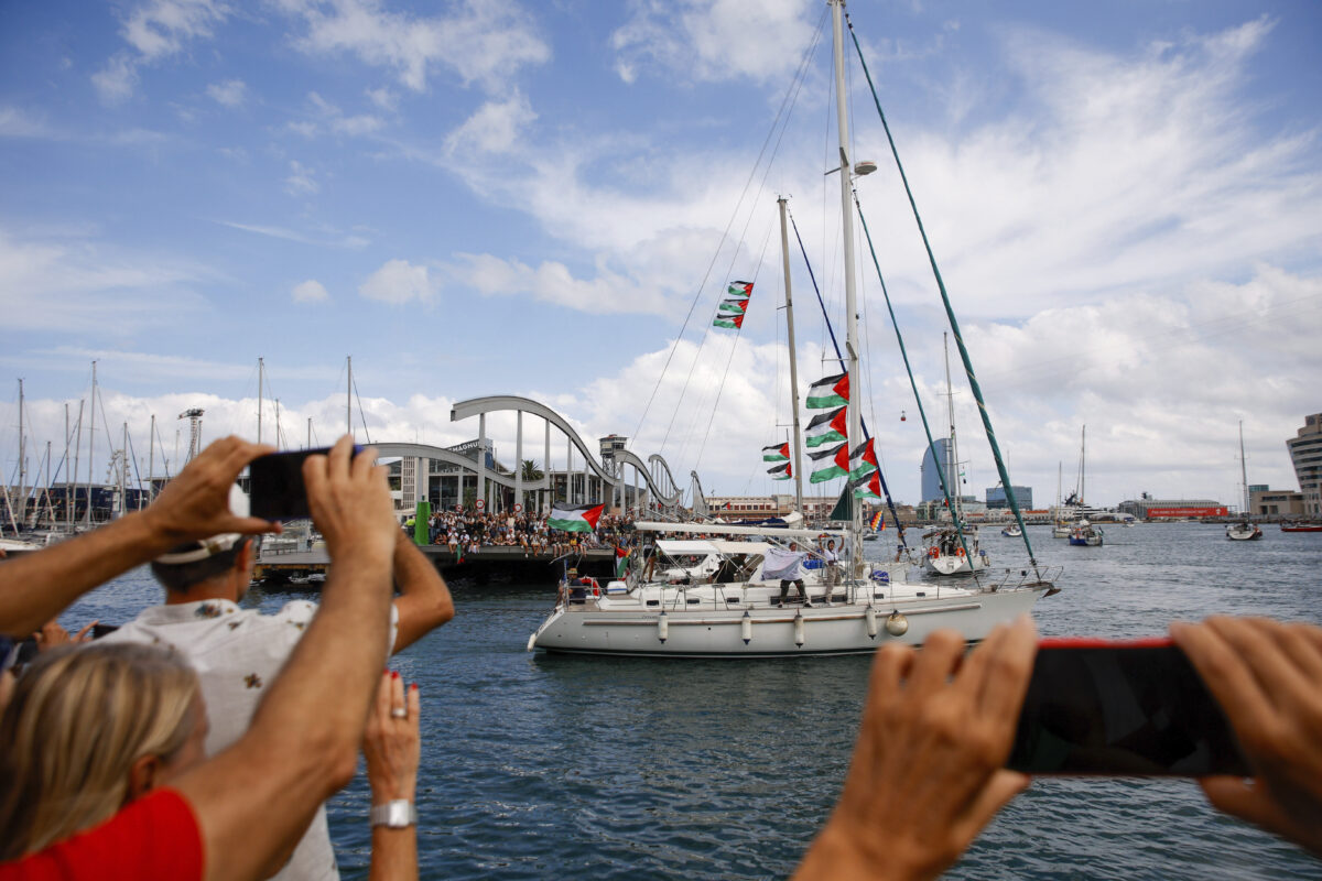 Gaza: Flotilla boats depart from Italy on 7 September, with four MPs on board