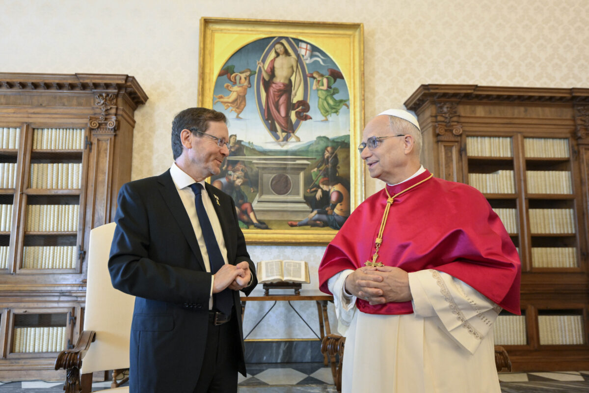 Middle East, Herzog: ‘Grateful to the Pope, Israel longs for peace’