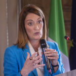 Ukraine, Metsola meets Stefanchuk at the G7 Summit of Speakers of Parliament