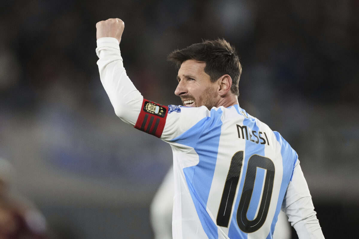 Football: Messi scores and cries with Argentina: ‘World Cup? If I’m fit’