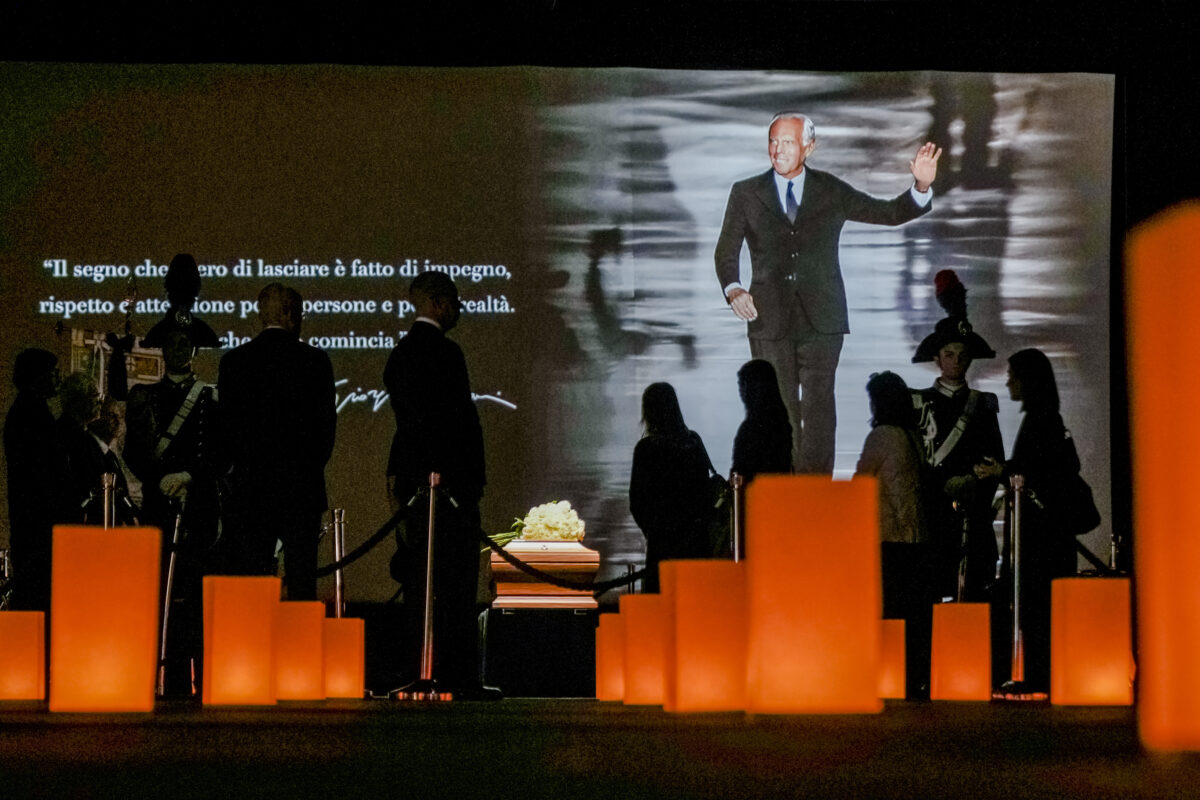 Armani: private funeral tomorrow in Rivalta, near Piacenza