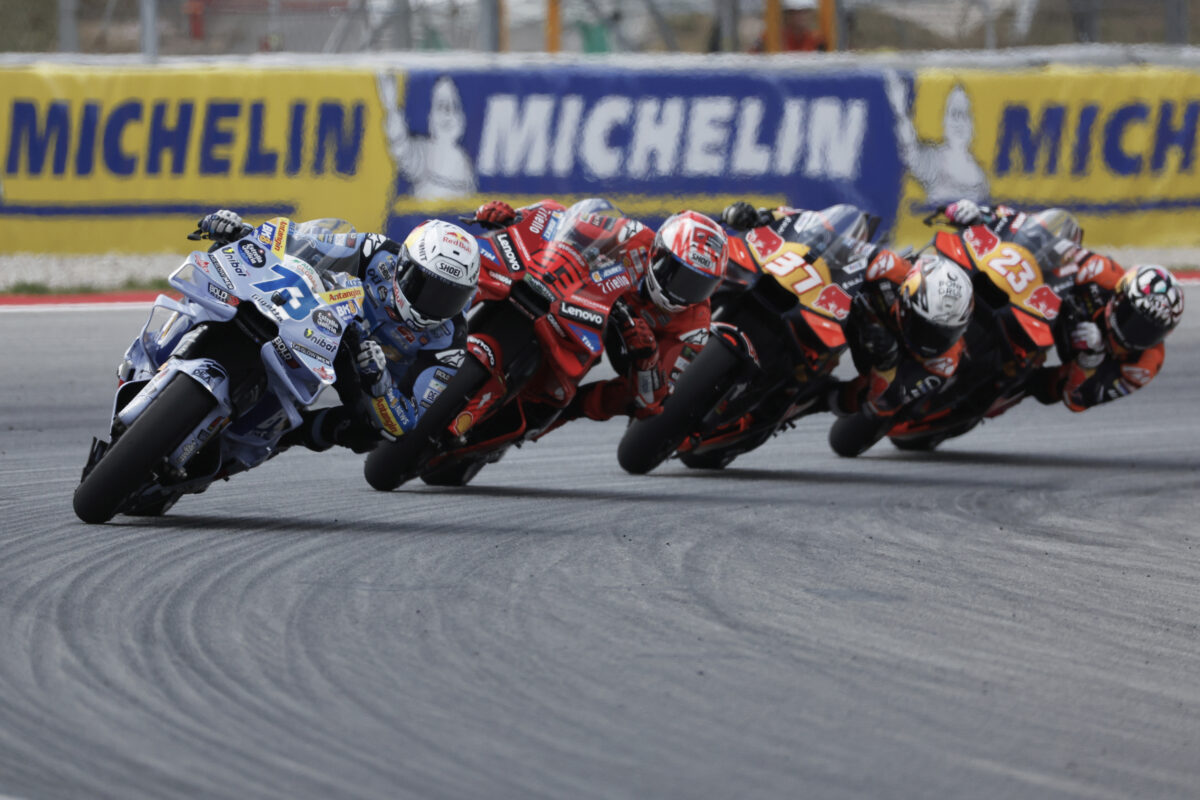 MotoGP: Alex Marquez wins in Catalonia ahead of his brother Marc, with Bastianini in third place