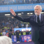 Campania regional elections, De Laurentiis: ‘I deny candidacy, discussed football with Meloni’