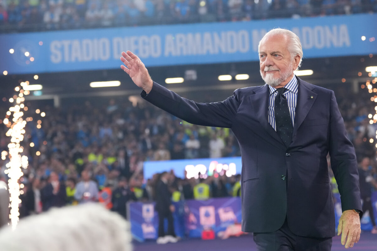 Campania regional elections, De Laurentiis: ‘I deny candidacy, discussed football with Meloni’