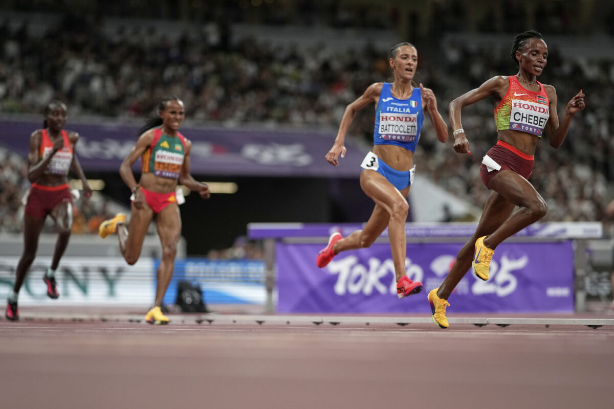 World Athletics Championships, Battocletti wins silver in the 10,000 meters