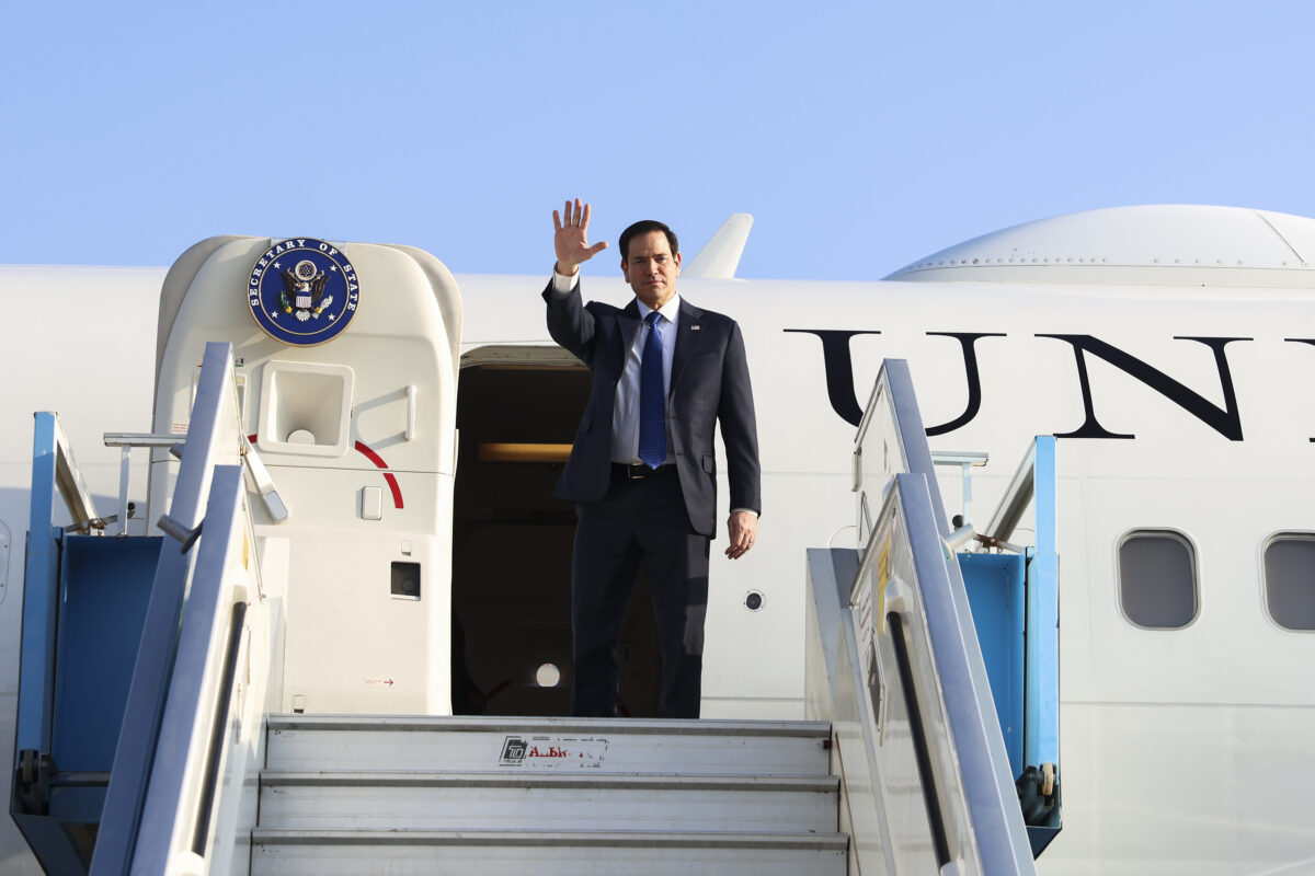 Middle East: US Secretary of State Rubio arrives in Israel