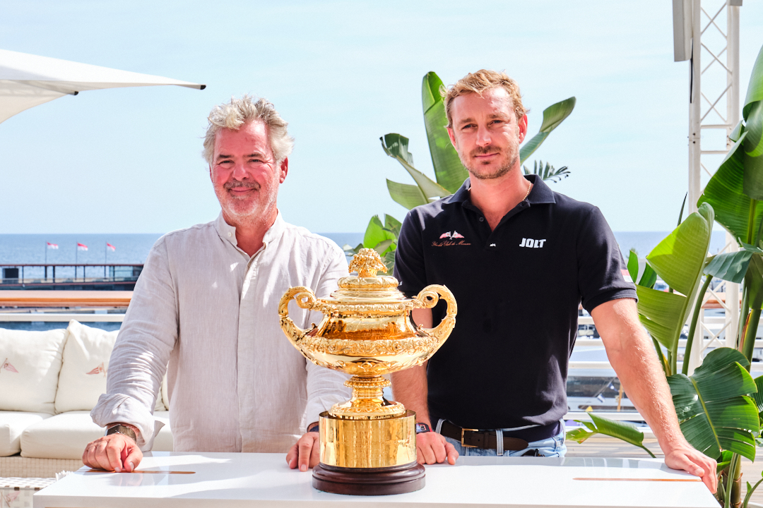 Boating: Admiral’s Cup, the Monaco Yacht Club celebrates victory by welcoming the trophy