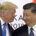 China, possible visit by Trump between late October and early November