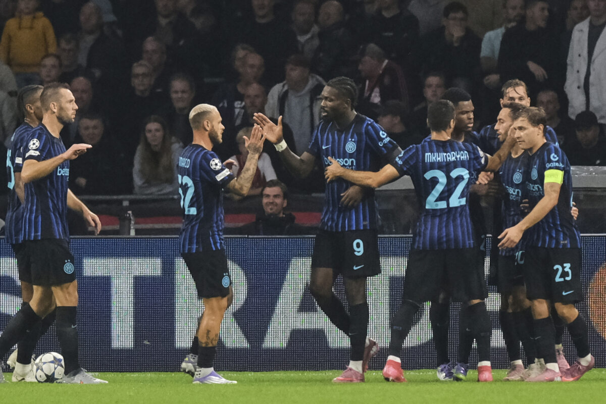 Champions League: Ajax-Inter 0-2