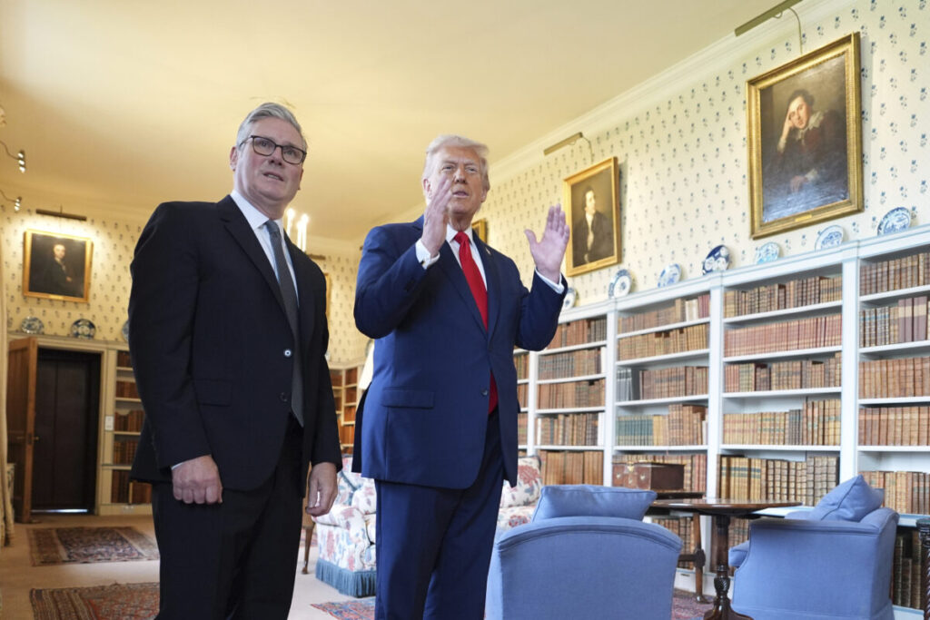 Trump at press conference with Starmer: “The bond between our countries is indestructible”