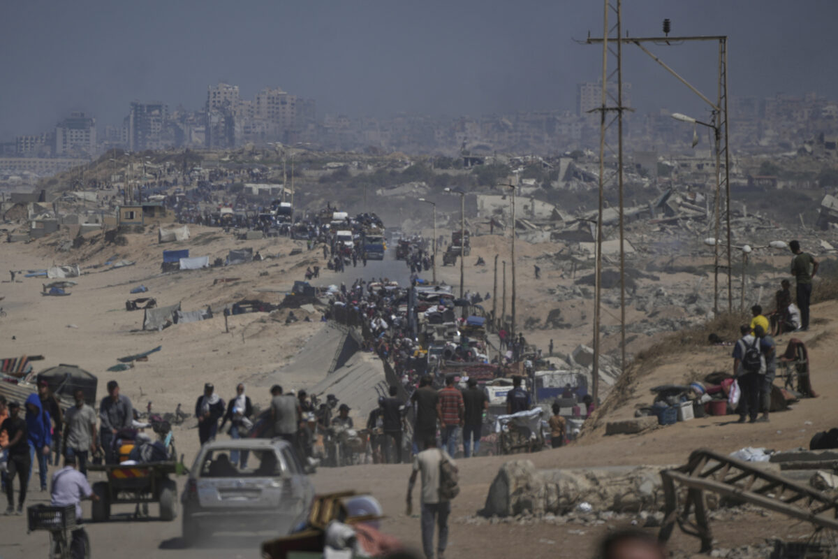 IDF: Gaza City almost half empty, 450,000 evacuated