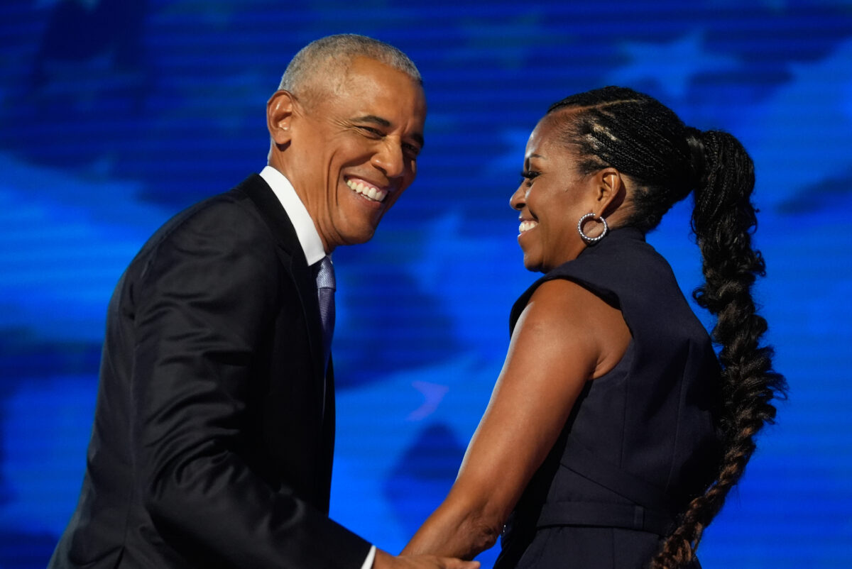 USA: Former President Obama and wife visit Liguria