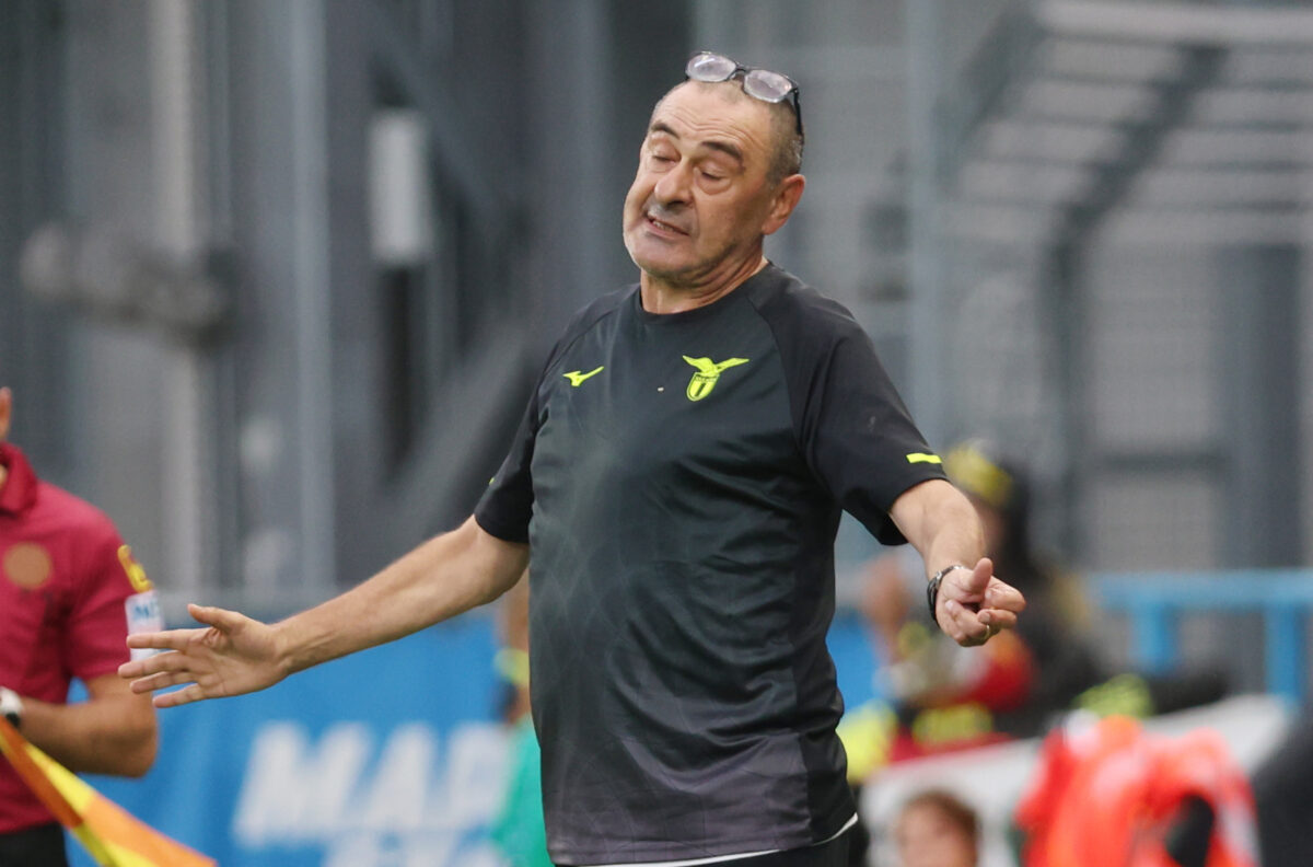 Sarri: ‘Derby at 12.30 p.m. is a defeat for the system and institutions’ Sarri: ‘Derby at 12.30 p.m. is a defeat for the system and institutions’