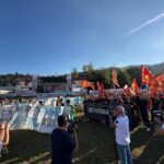 League: young people in Pontida against FI and Calenda