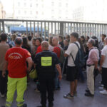 Strike for Gaza: thousands block Termini station
