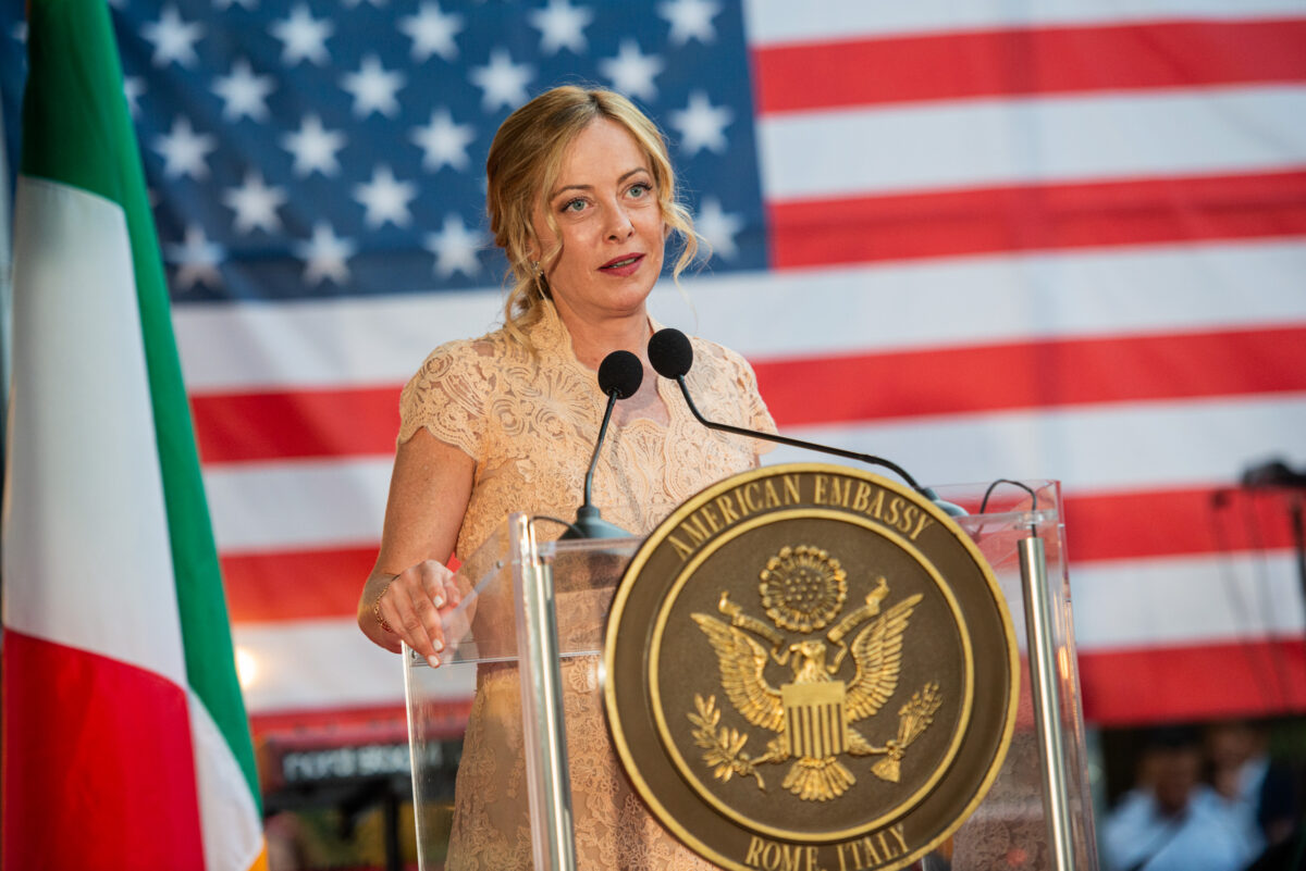 Middle East, Meloni: ‘Motion for recognition of Palestine with two conditions’