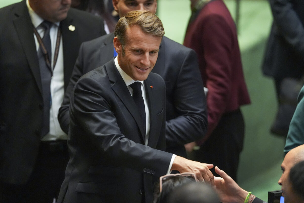 Middle East, Macron: ‘Recognition of Palestine is not a reward for Hamas’