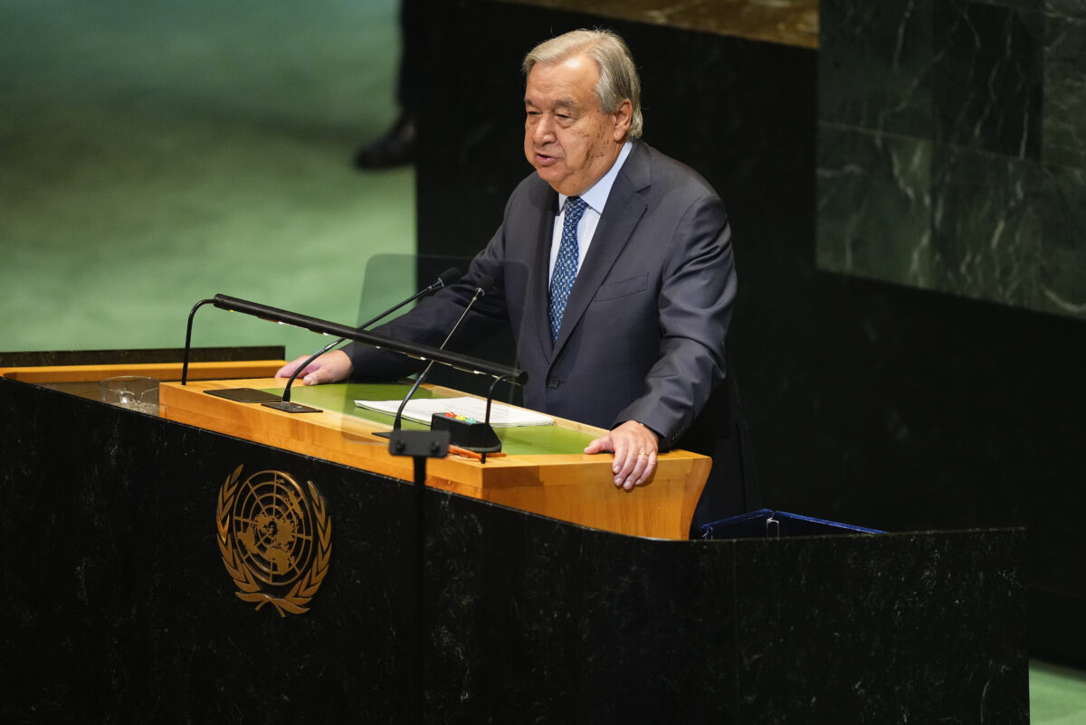 UN, Guterres: ‘Humanity has entered an era of upheaval and suffering’