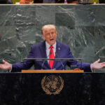 UN: Trump begins speech by attacking Biden and talking about his achievements