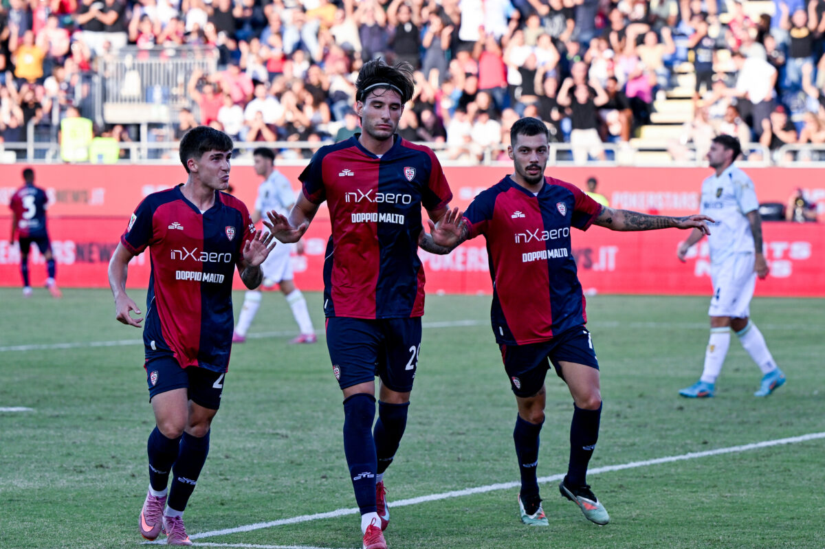 Coppa Italia: Cagliari-Frosinone 4-1, Rossoblù through to the round of 16 against Napoli