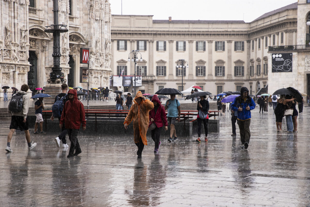 Bad weather: yellow alert in Milan until 2 p.m. on Thursday