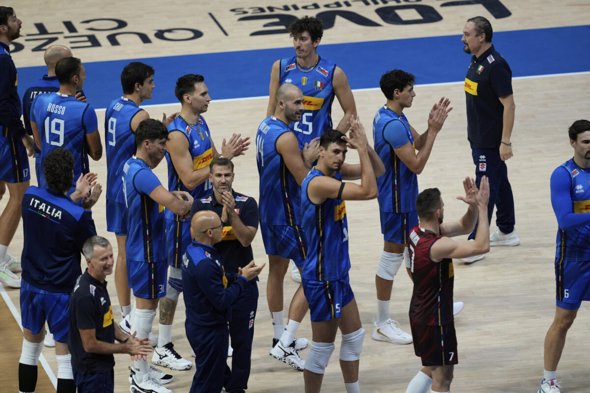 Volleyball, De Giorgi: ‘Well done Italy, it’s not easy to remain at the top’