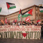 Flotilla: hundreds gather in Turin