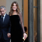 France: Sarkozy arrives at court in Paris with his wife