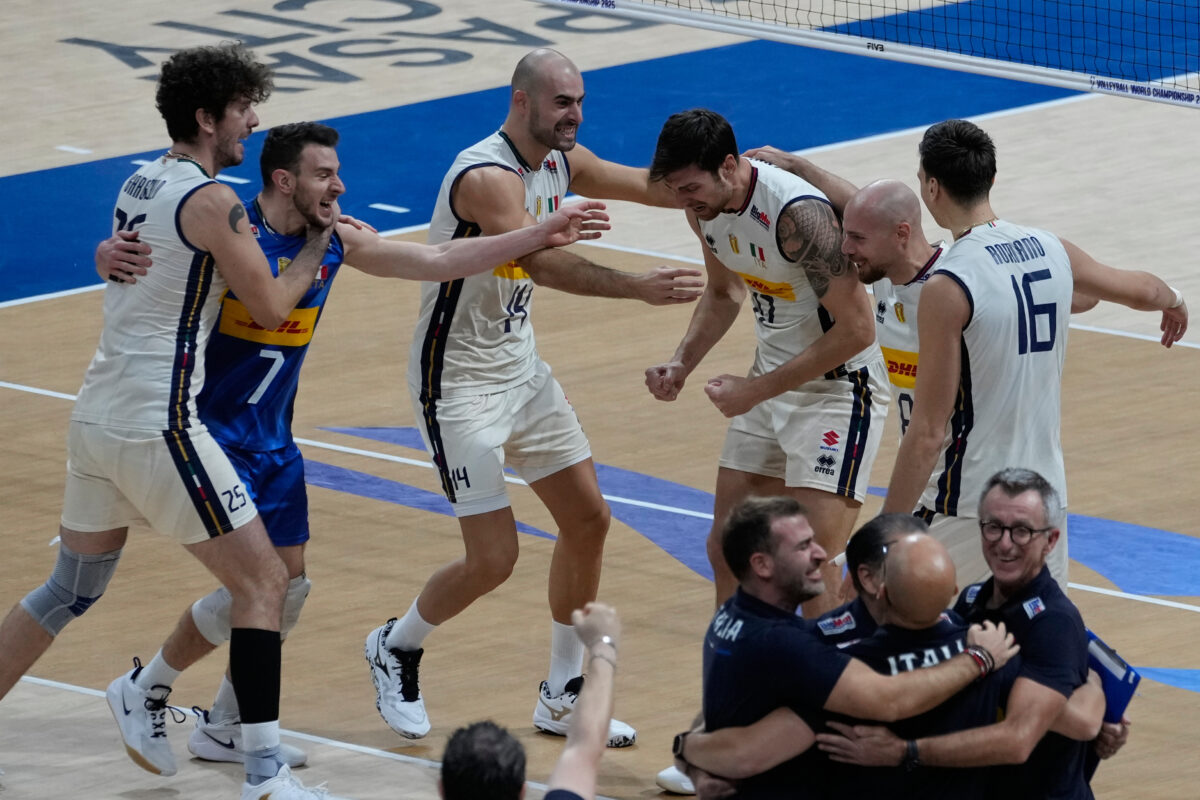 Volleyball, De Giorgi: ‘Happy about the World Cup final, the team made the difference’