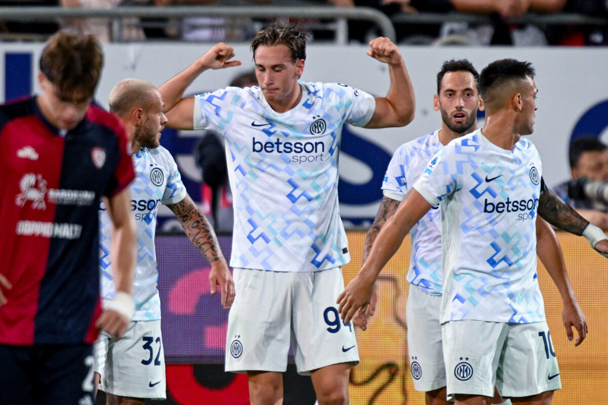 Football: Serie A, Cagliari-Inter 0-2