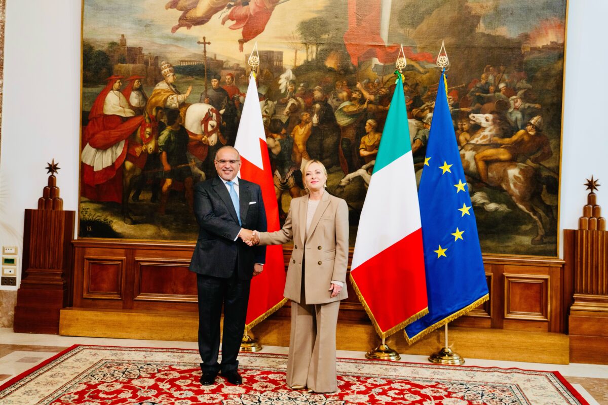 Italy-Bahrain: partnership agreement signed, commitment to over €1 billion in investments