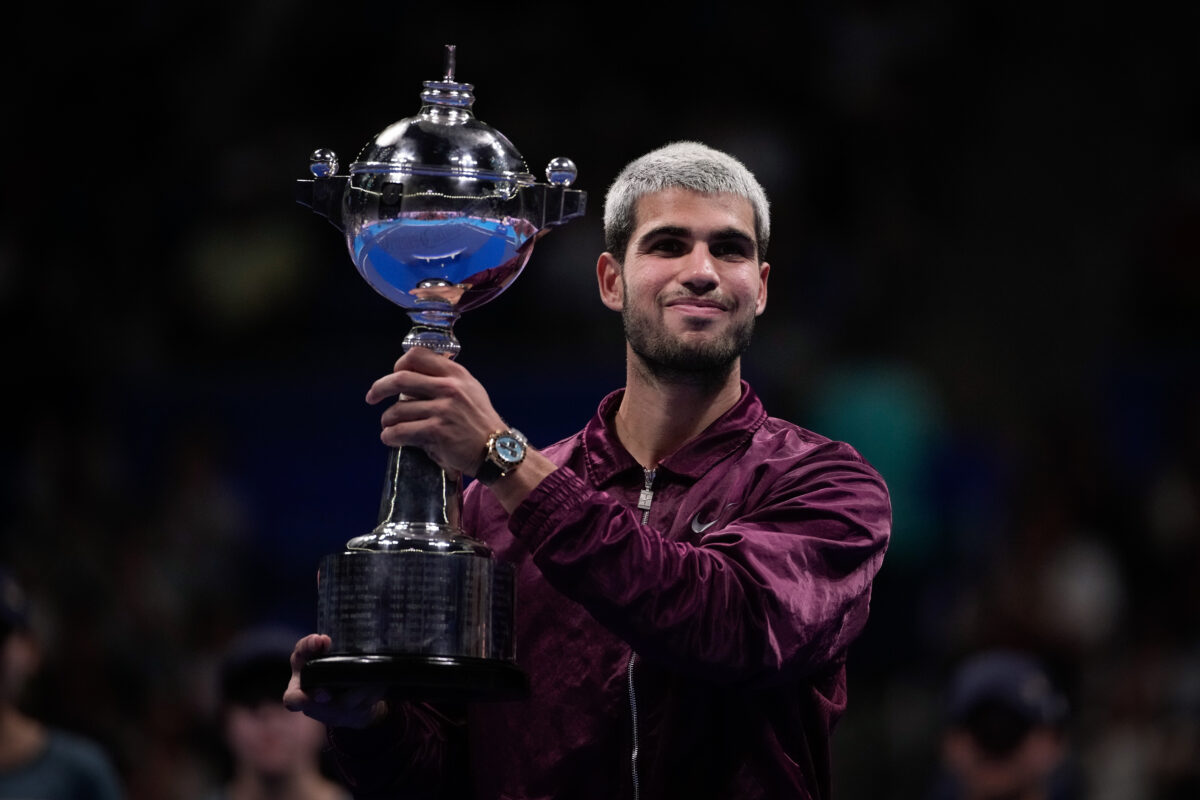 ATP Tokyo, Alcaraz: “Grateful to my physiotherapist after my ankle problem”