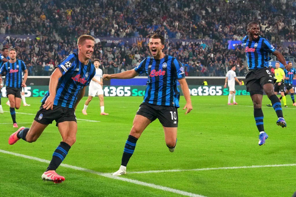 Champions League, Atalanta vs Club Brugge 2–1