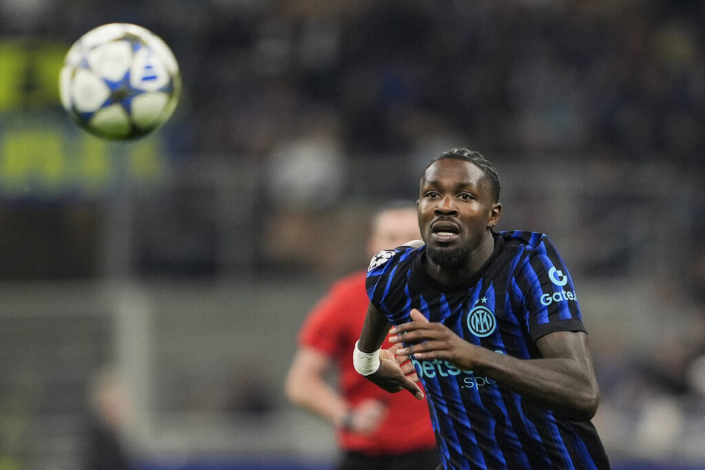 Football: Inter, Thuram suffers hamstring injury, misses Cremonese match